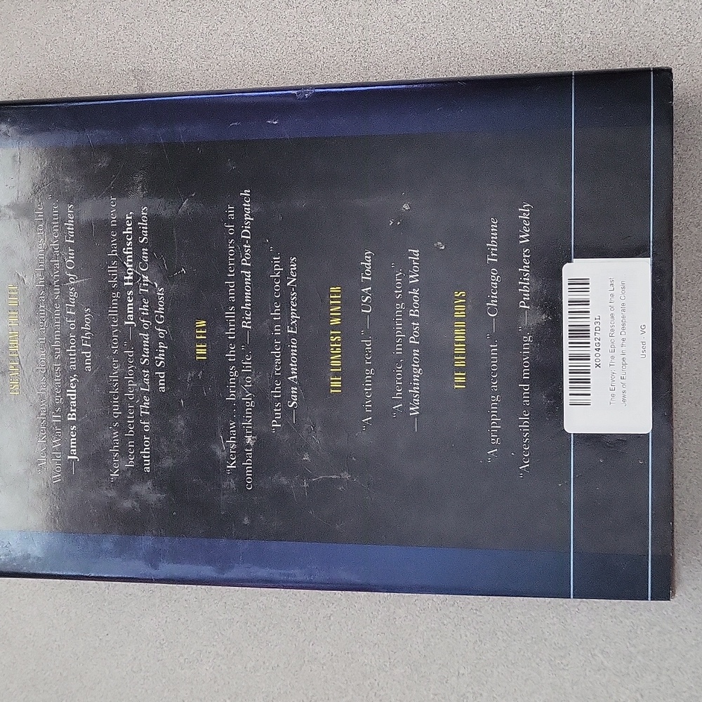 The Envoy‎ by Alex Kershaw – Hardcover - Picture 2 of 3